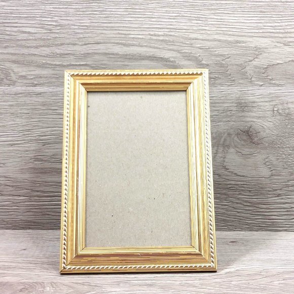 Photo Frame Ornate Golden Table Top Wall Mount Picture Display Home Décor Gift - Picture 3 of 15